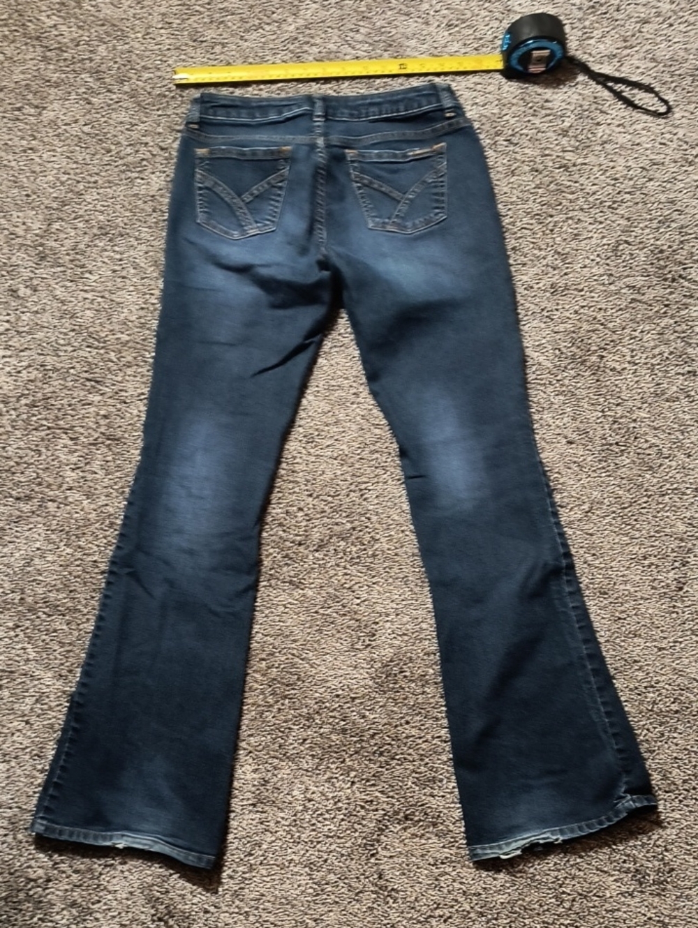 Jennifer Lopez Dark Blue Flare Jeans